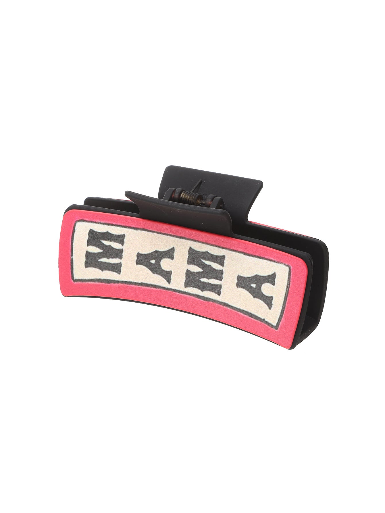Wholesale Western Style MAMA Bull Cactus Leather Hair Clip Shark Clip Combination